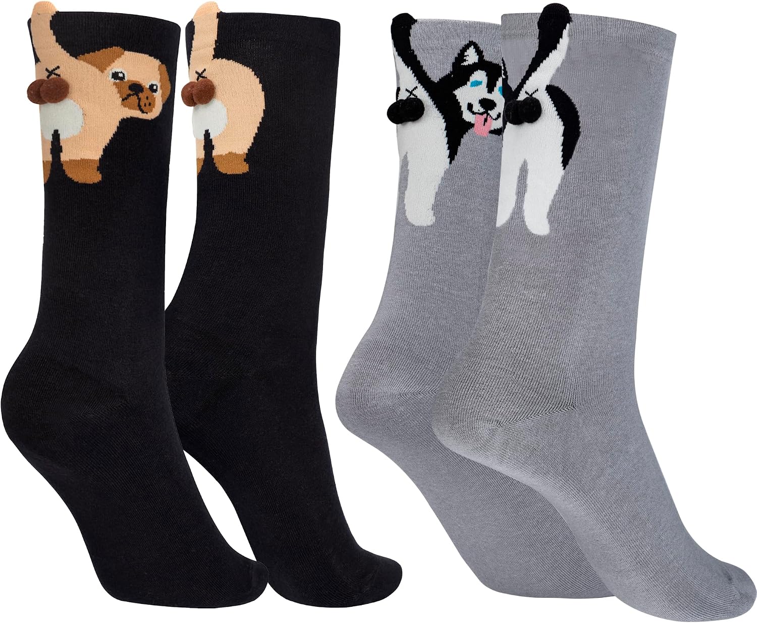 VASNOMX Funny Animal Socks