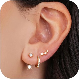 ZHESHY Gold Hoop Earrings