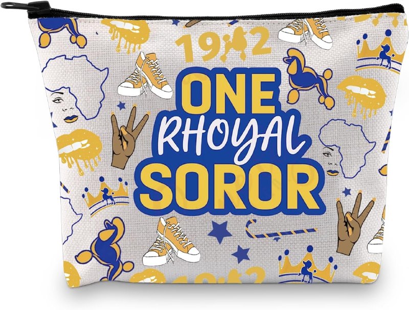 GJTIM Sorority Makeup Bags