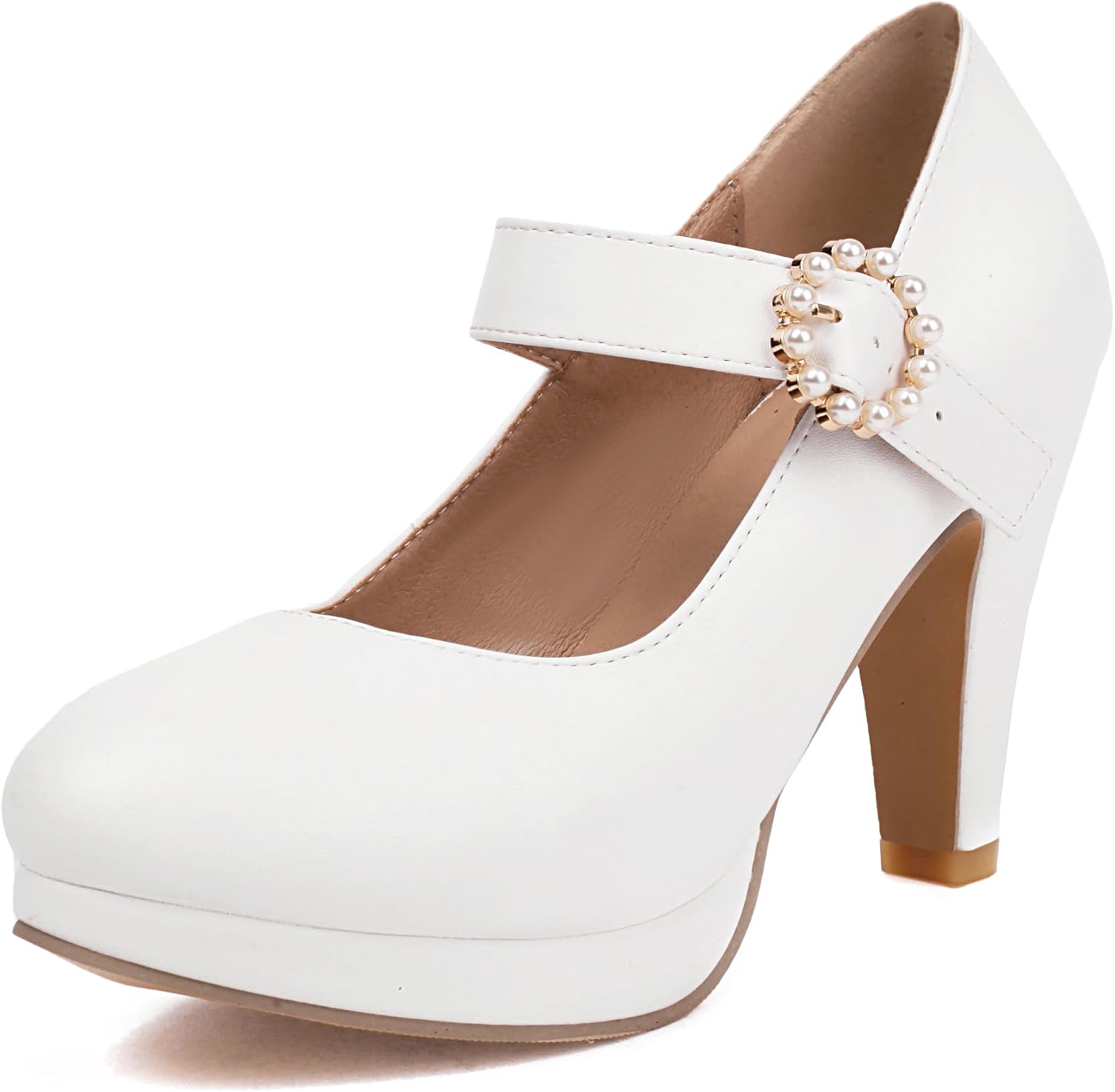 ForeMode Platform Mary Jane Heels