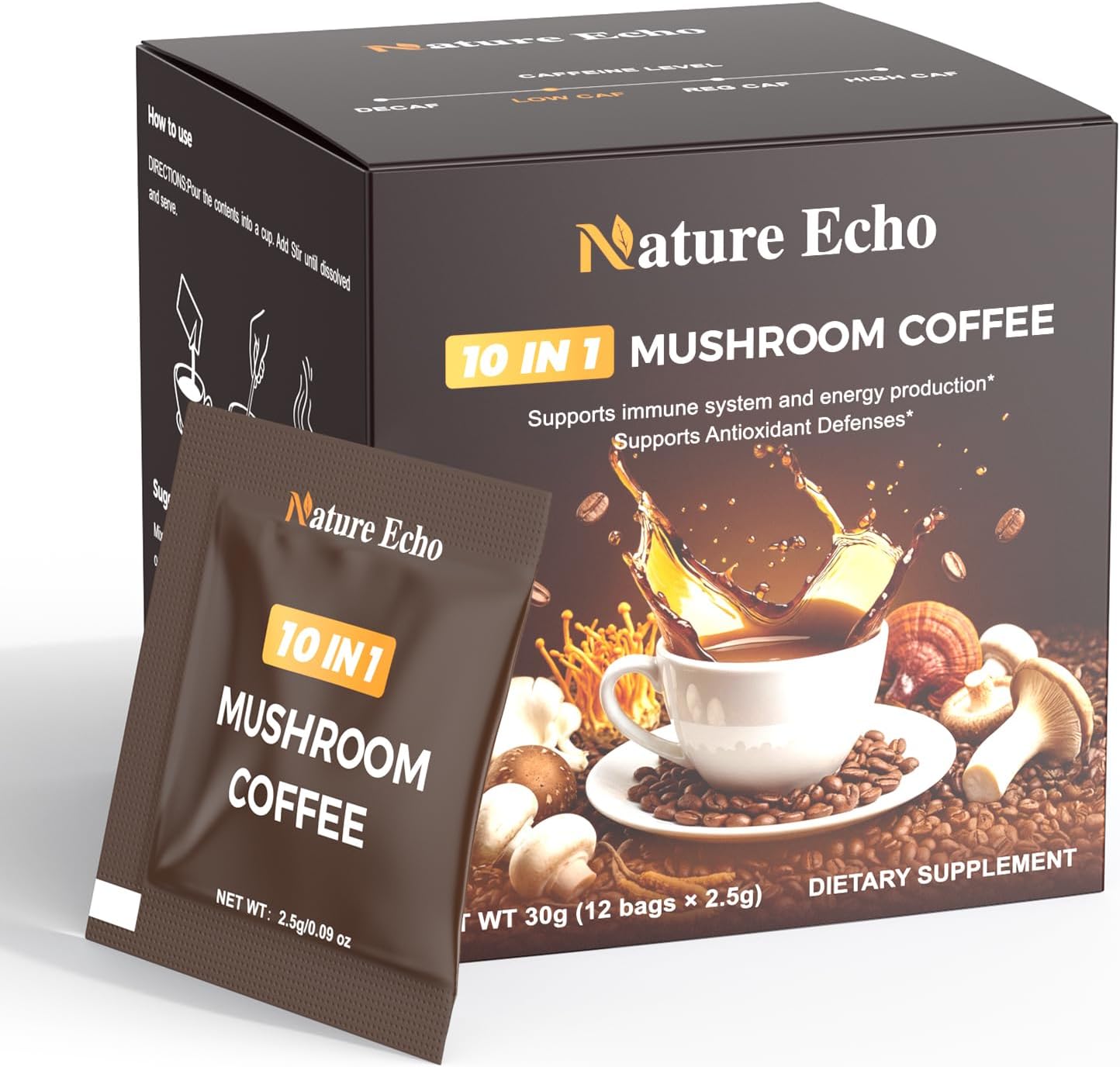 Nature Echo 10 Mushroom Coffees