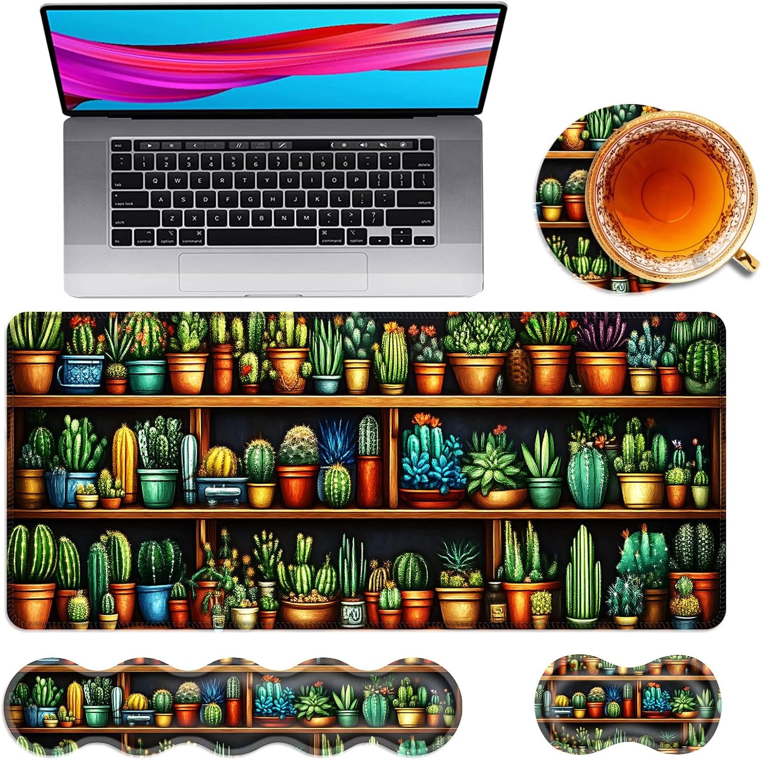 Large Gaming Mouse Pads with Wrist Rest