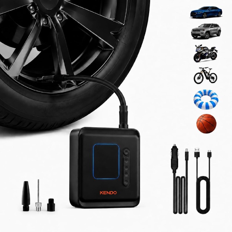 KENDO Portable Tire Inflators