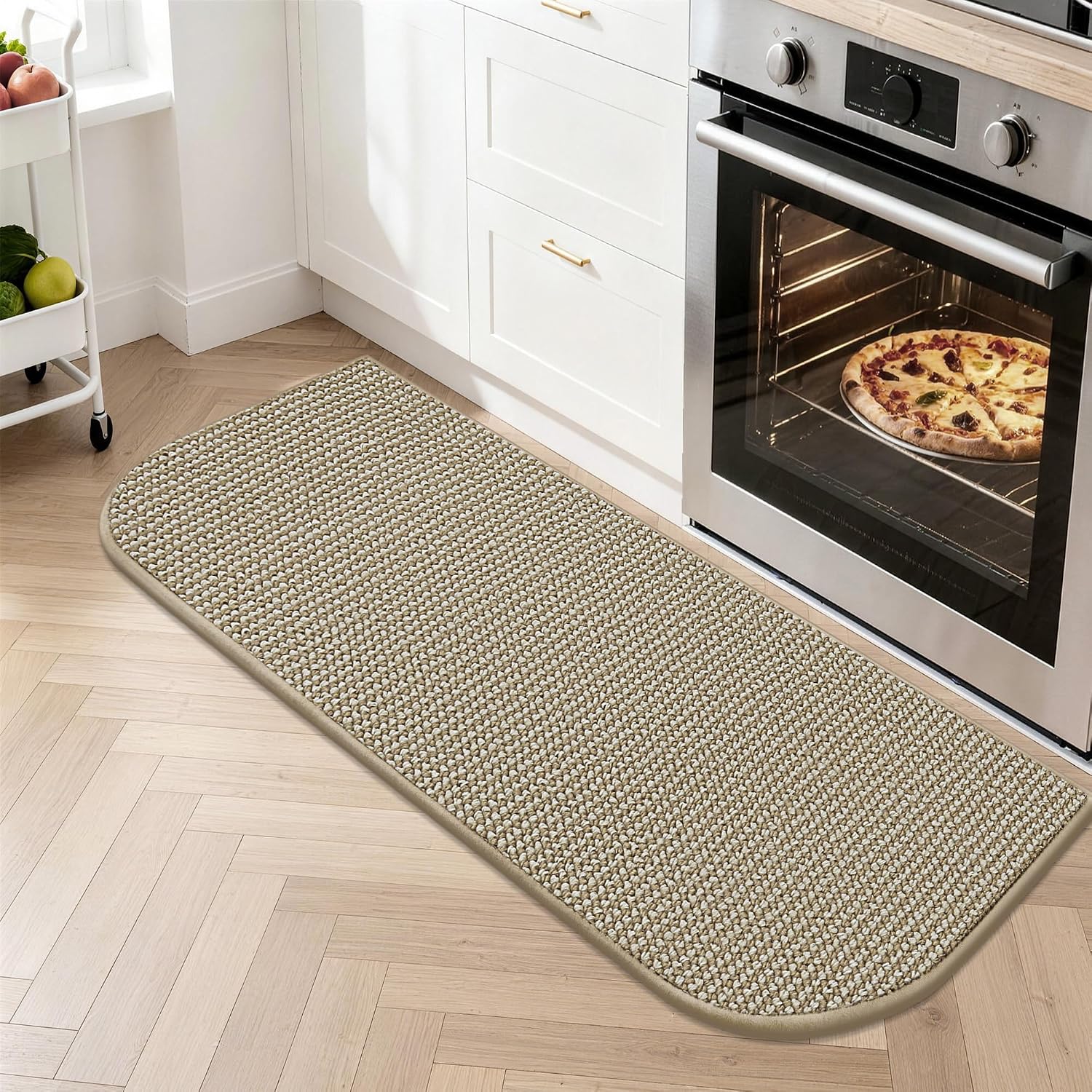 COSY HOMEER Half Moon Kitchen Rugs