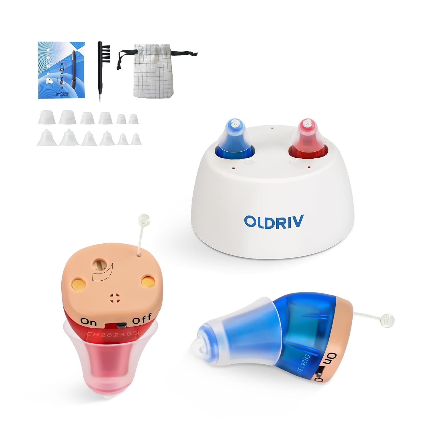 OLDRIV Rechargeable Hearing Aids