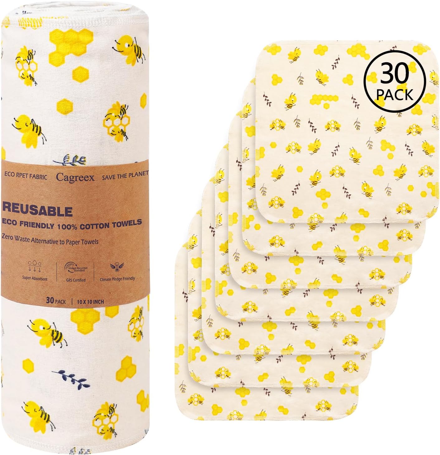 Cagreex Reusable Dishcloths