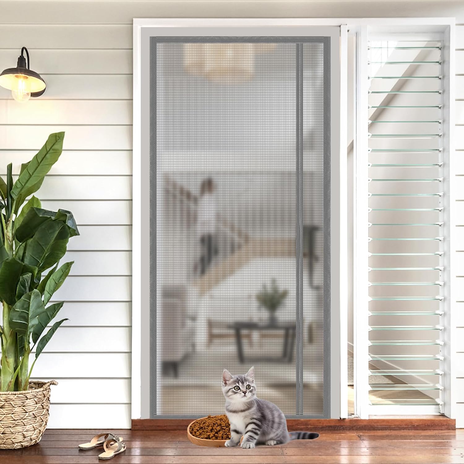 Reversible Magnetic Screen Doors