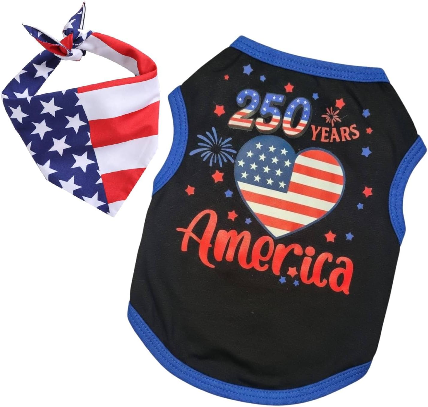 Small Dog 4th of July Outfits
