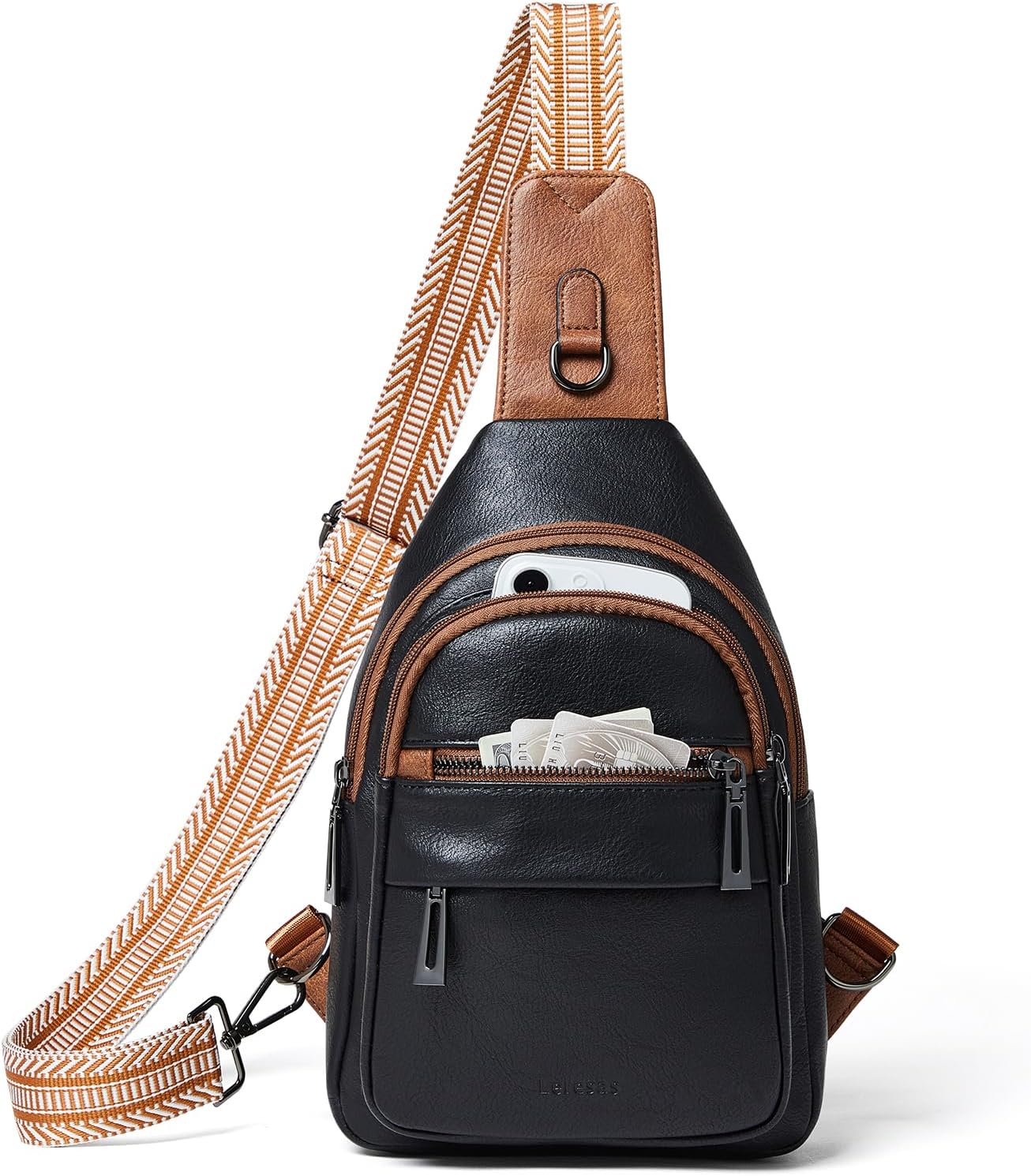 Leresas Vegan Leather Sling Bags