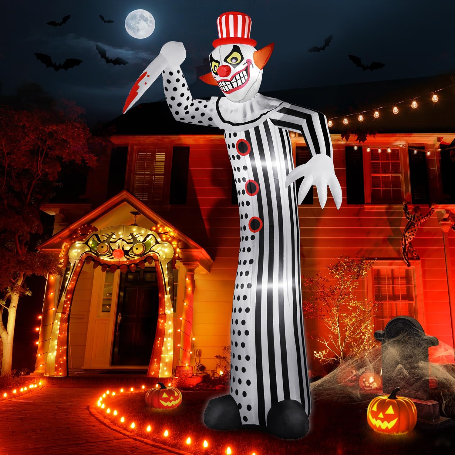 Zukakii 12ft Giant Halloween Inflatables