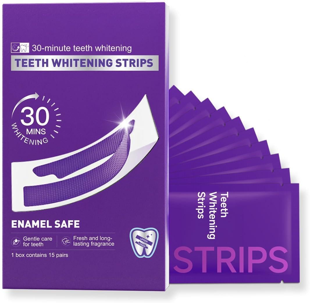 Purple Teeth Whitening Strips