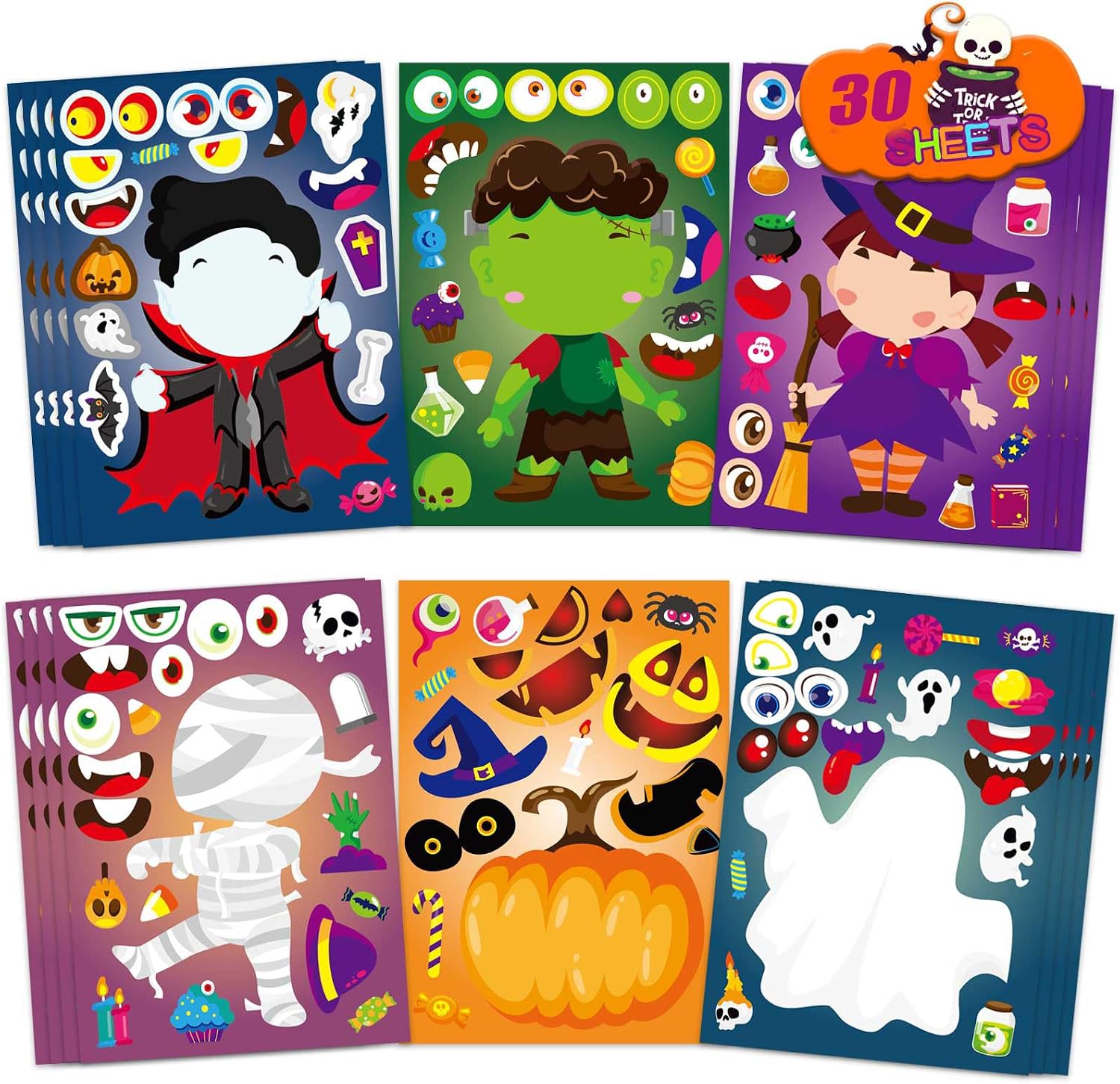 Xutengy Halloween Stickers