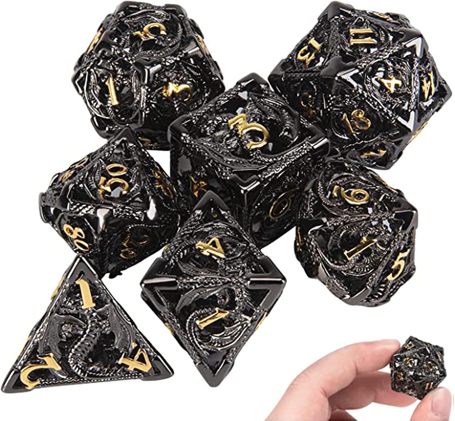 Steampunk D&D Dice Sets