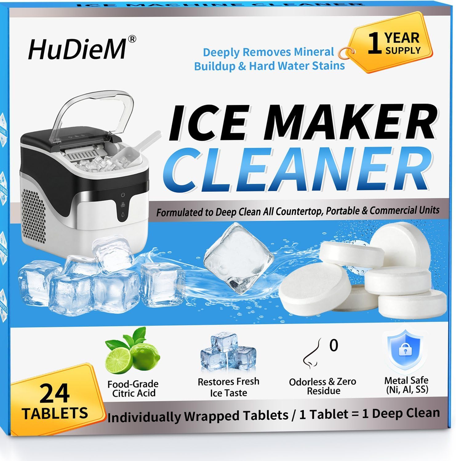 Ice Maker Cleaner Tablets