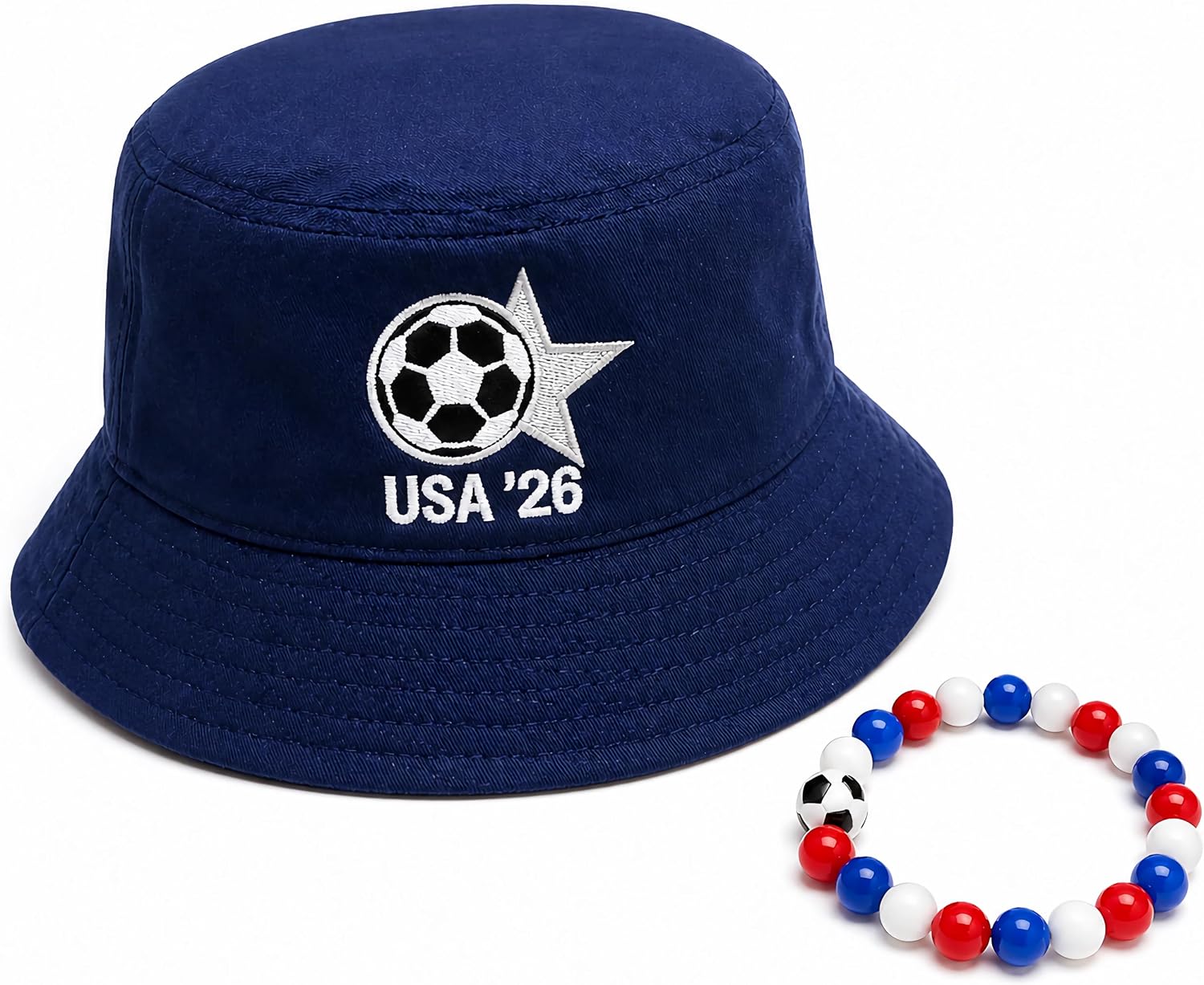 Reversible Soccer Bucket Hats