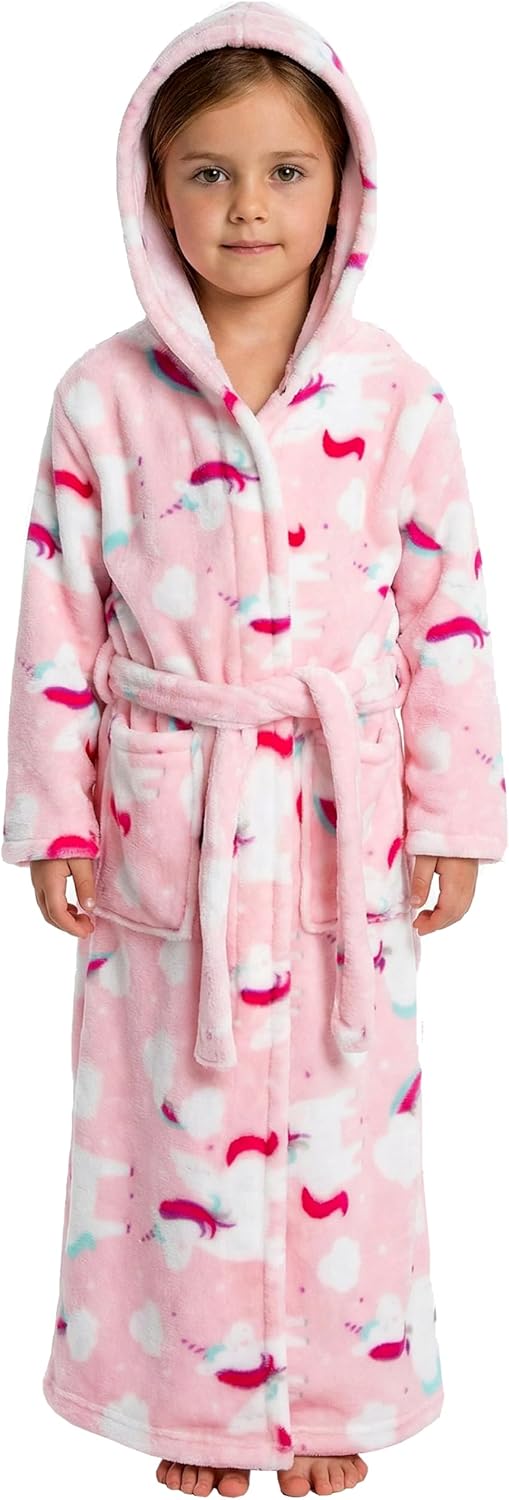 YUPING Kids Hooded Bathrobes