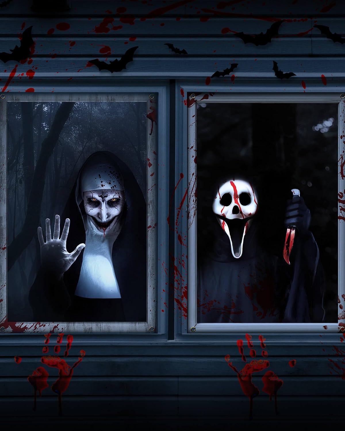 Halloween Ghost Window Covers
