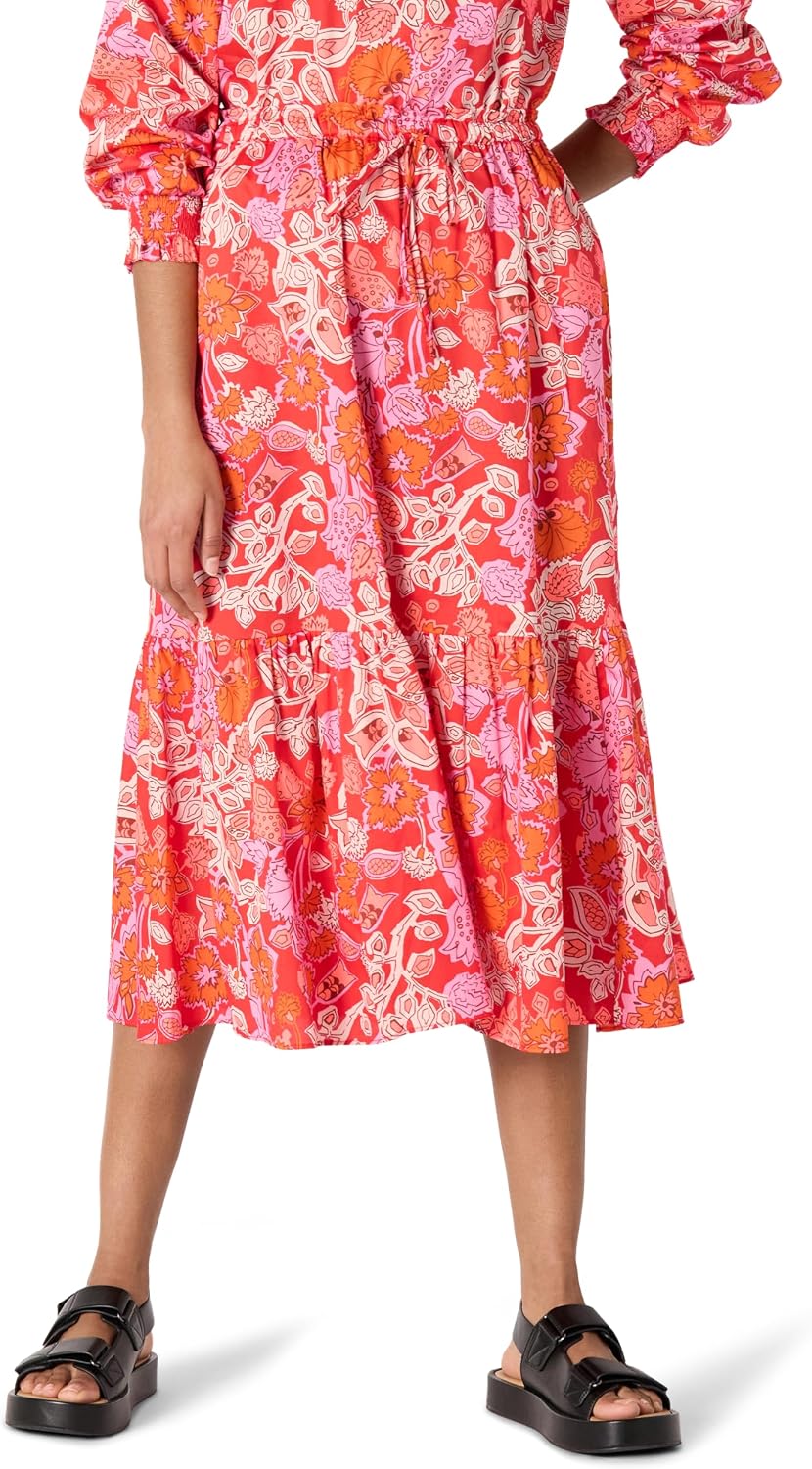 Amazon Essentials Tiered Midi Skirts