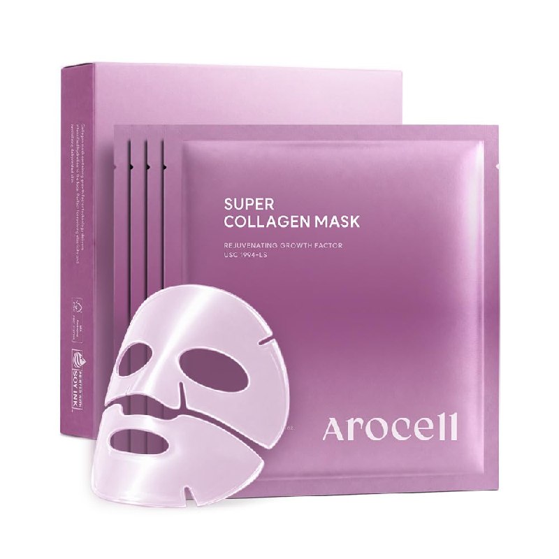 AROCELL Collagen Overnight Hydrogel Masks
