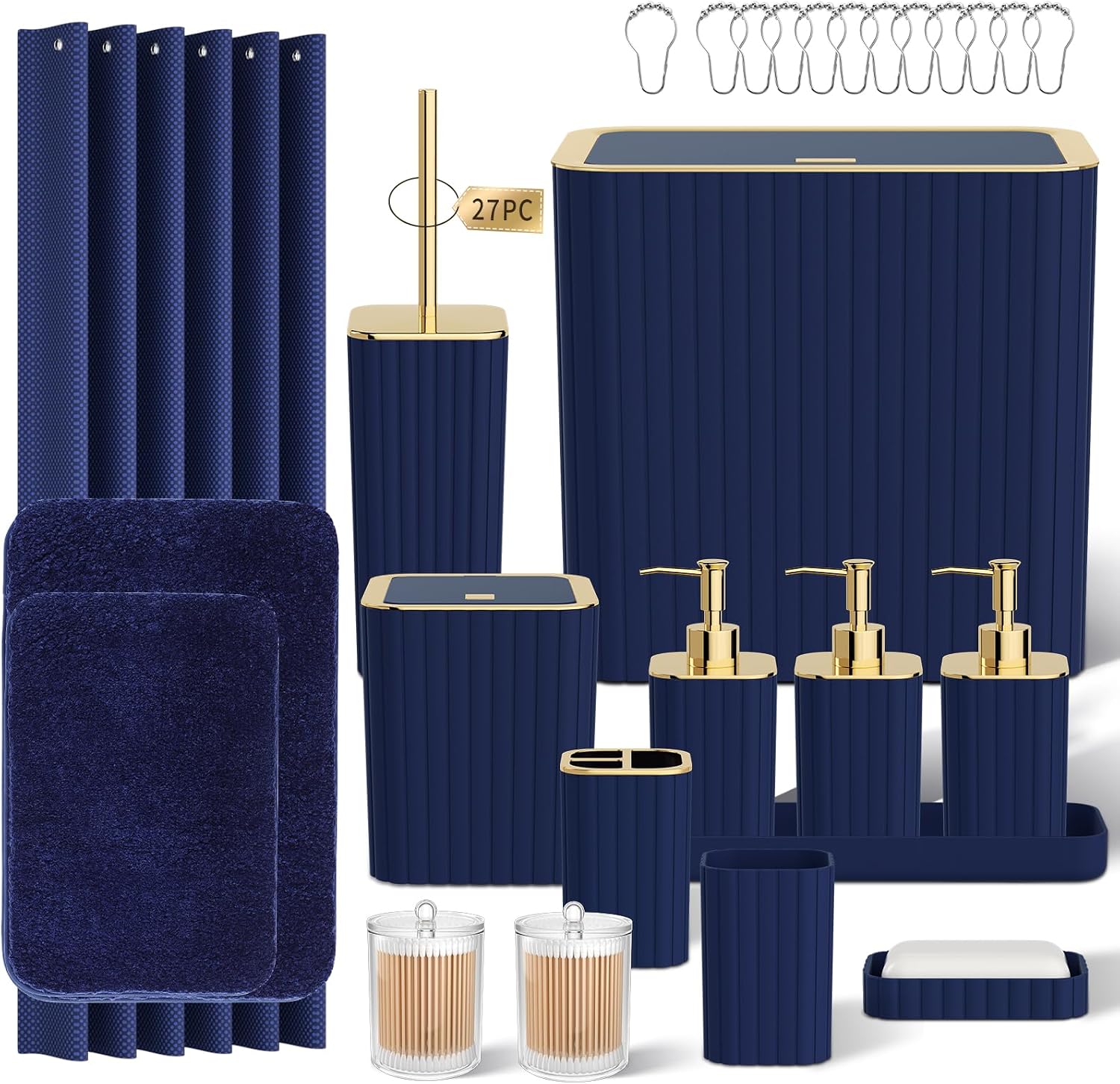 InnJoey 12-Piece Bathroom Accessory Sets
