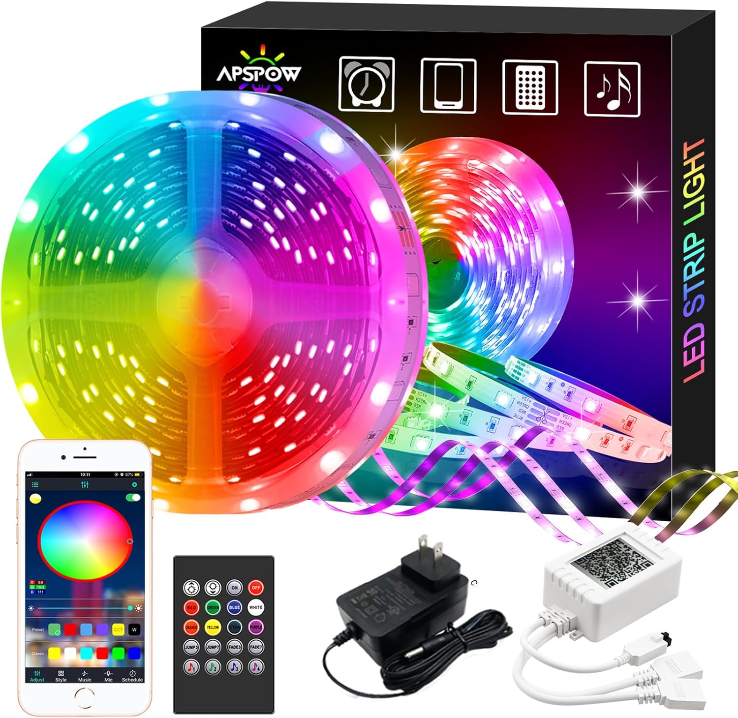 Multicolor LED Strip Lights