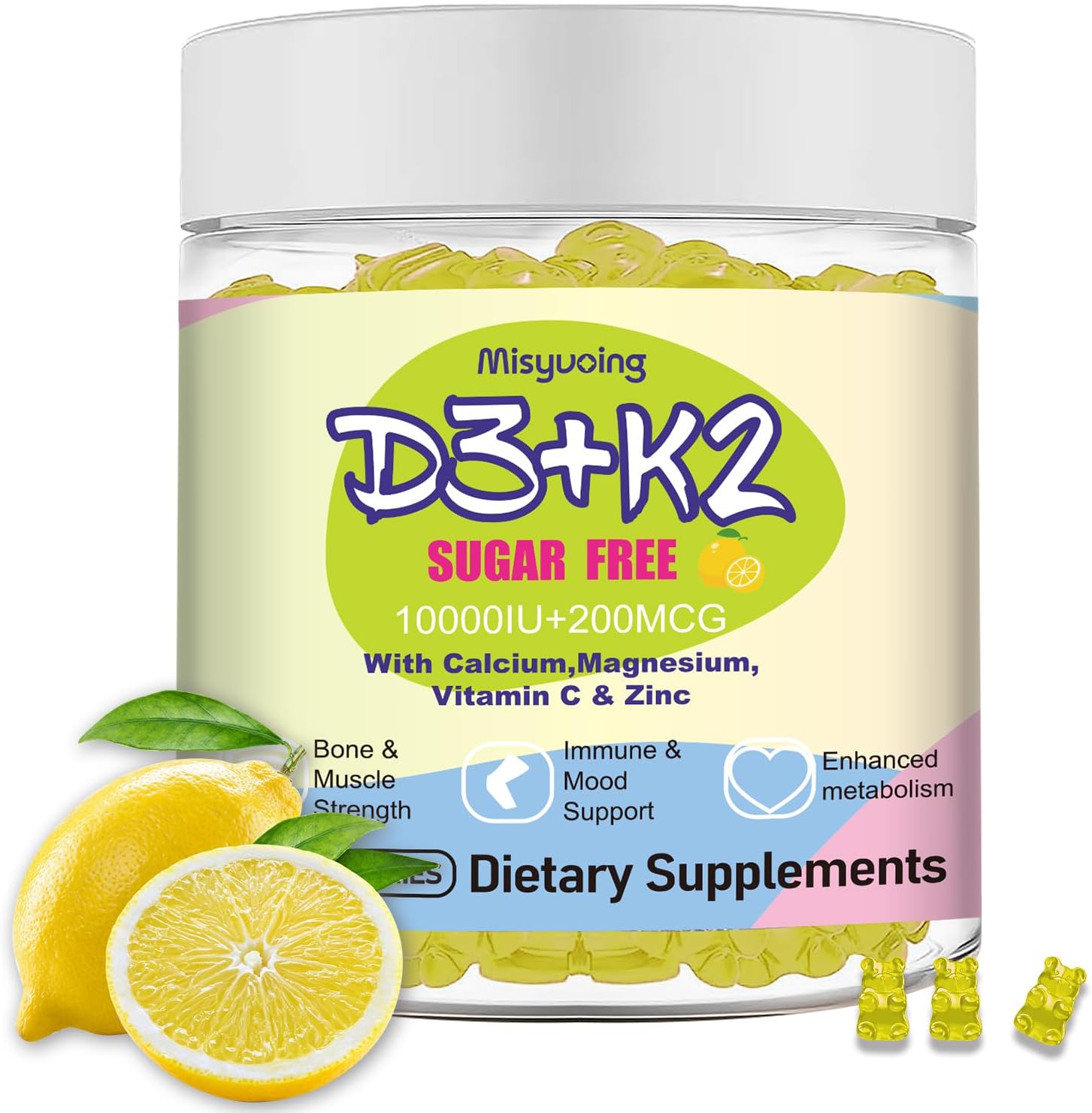 Vitamin D3K2 Gummies (60-Count