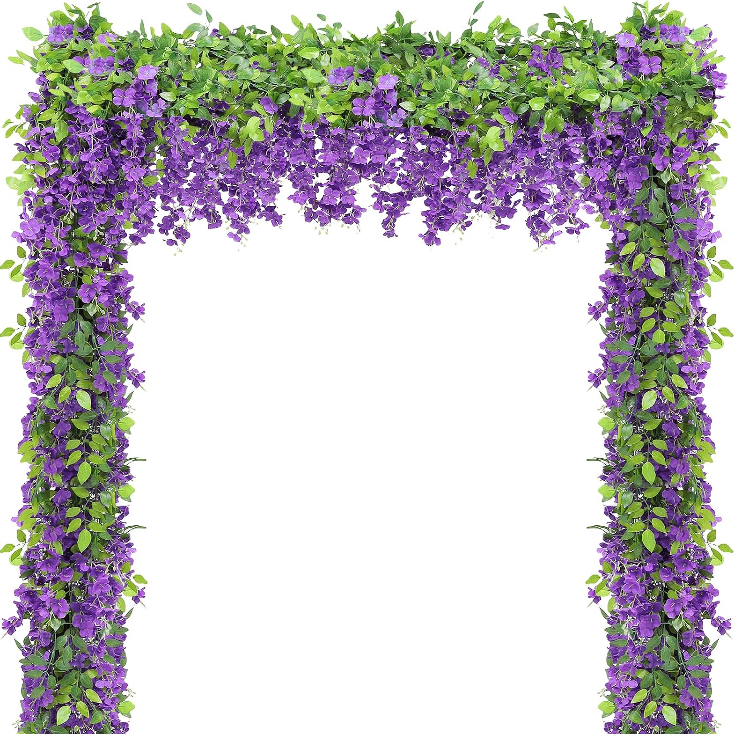 SunnyElf Wisteria Flower Garlands