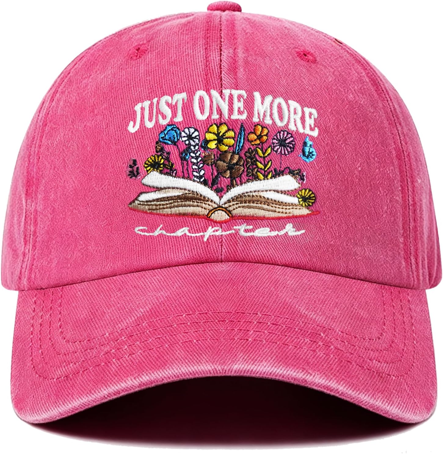 ZVUZVO Book Lover Embroidered Hats