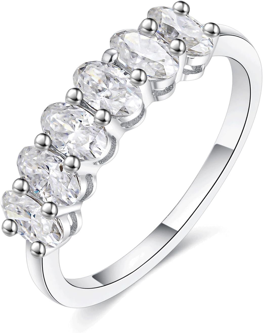 IMOLOVE Moissanite Wedding Bands