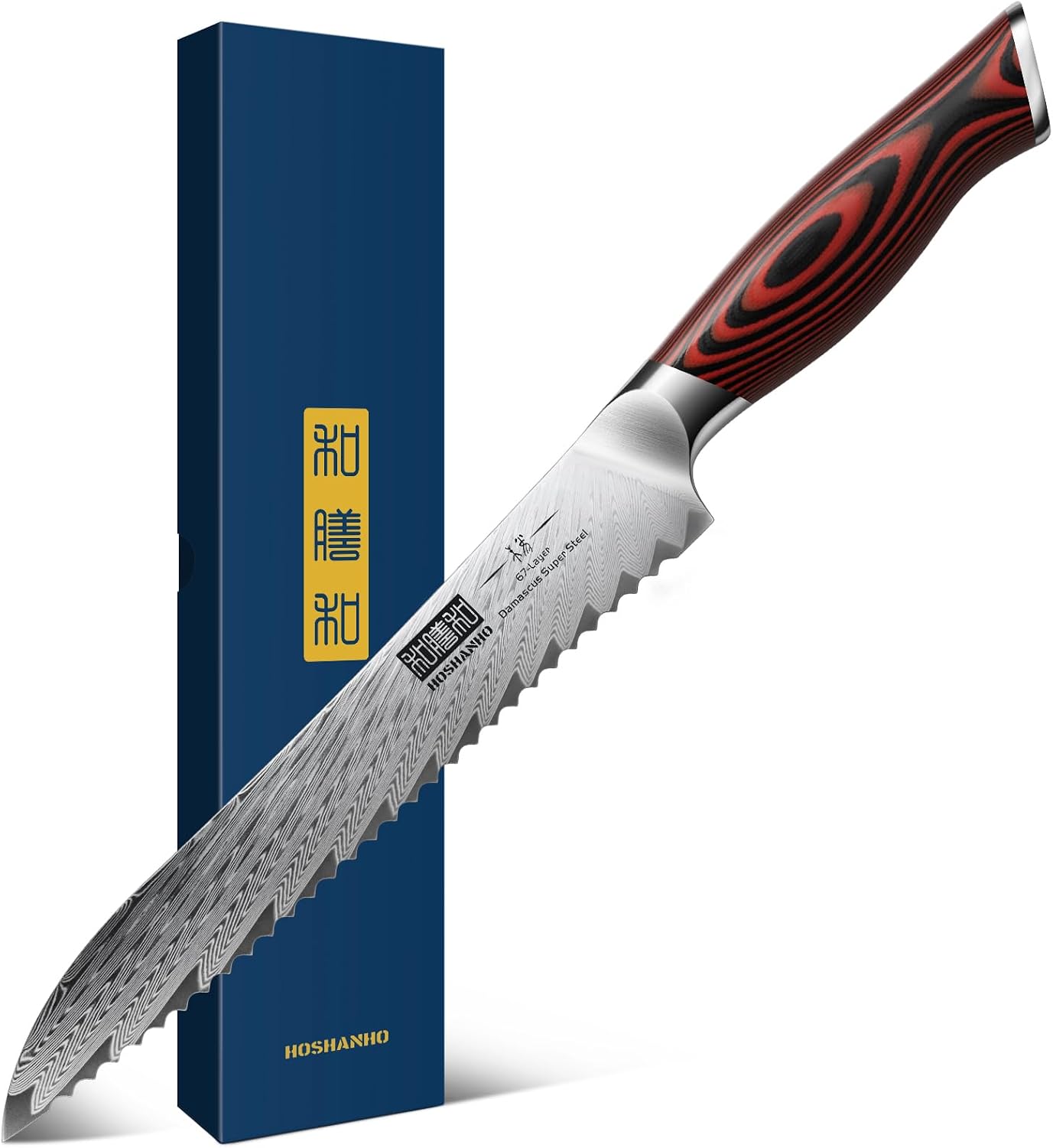 Hoshanho 8 Inch Bread Knives