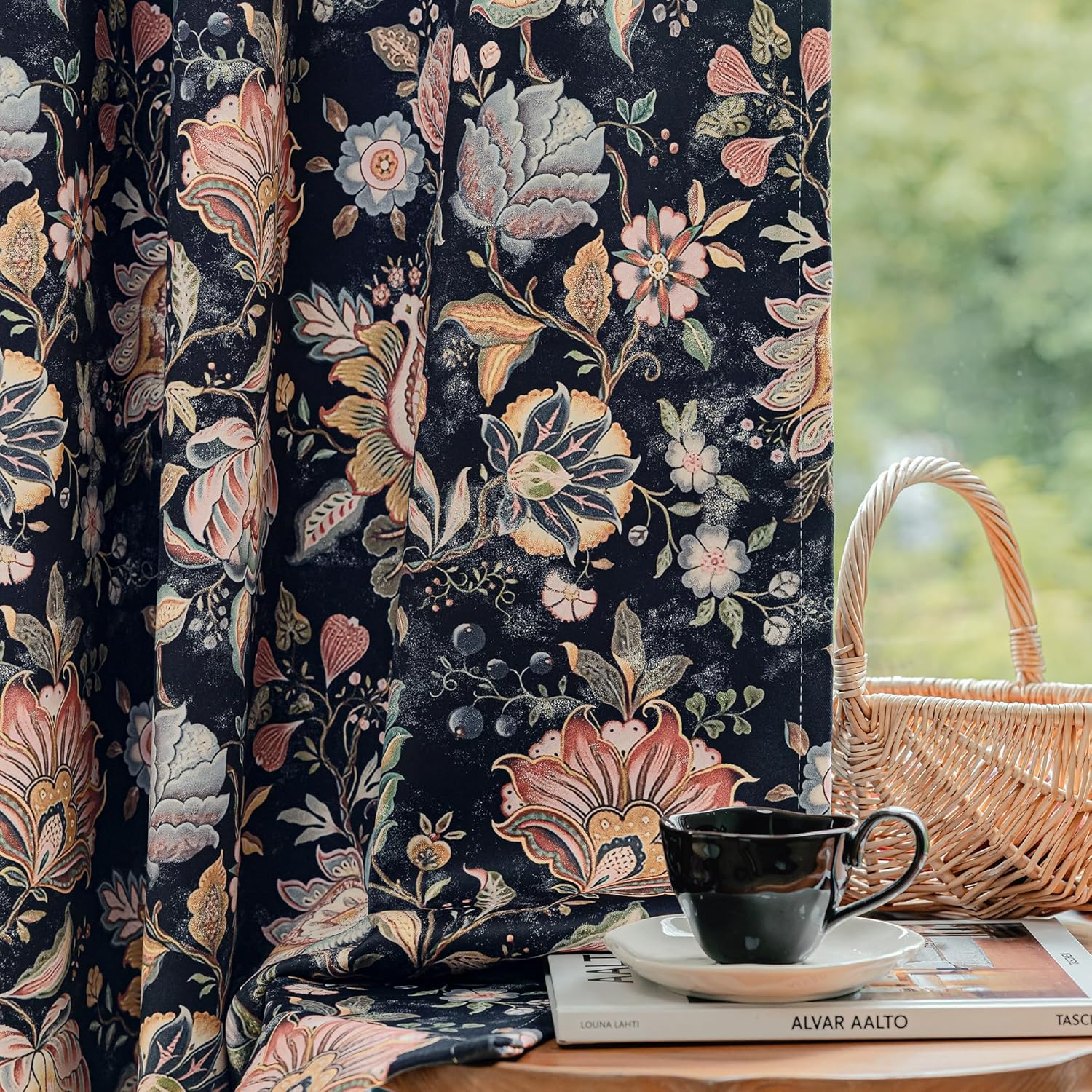 FMFUNCTEX Boho Blackout Curtains