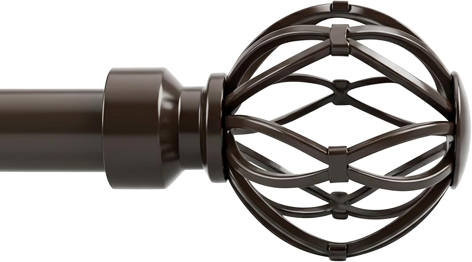 EQURROY Bronze Curtain Rods
