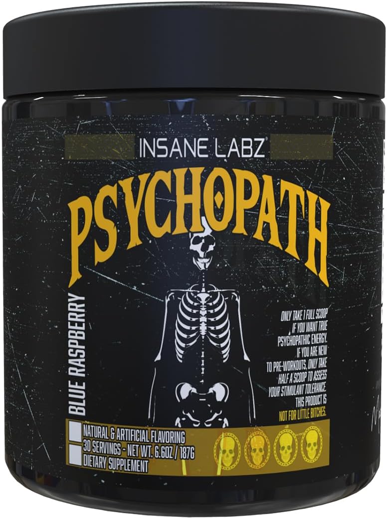 Psychopath Pre-Workout Powders