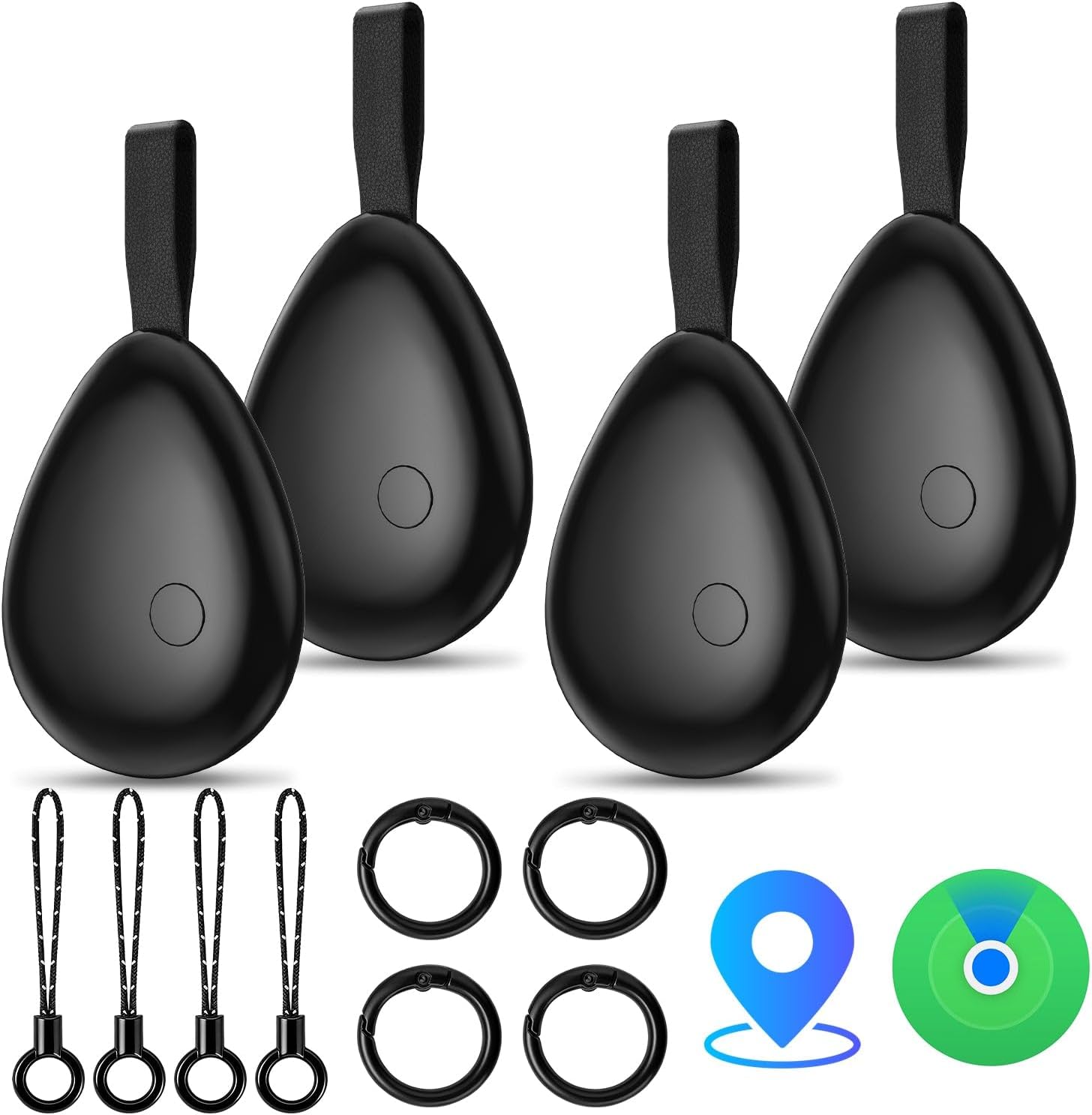 OAQQIIW Air Tracker Tags (4-Pack