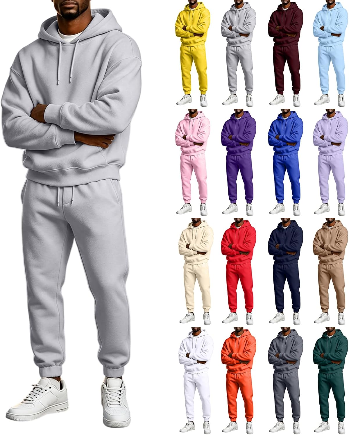 Men's Fleece Sweat Suits