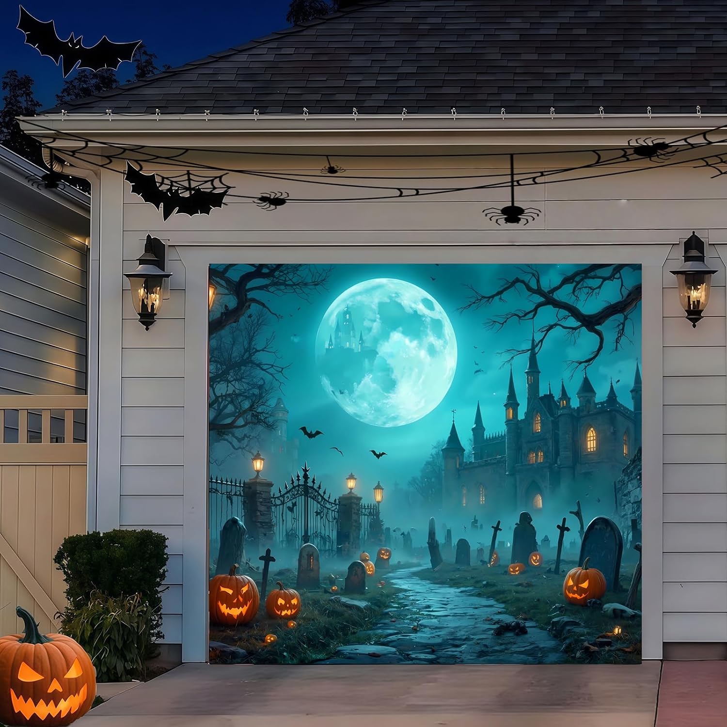 Halloween Garage Door Covers