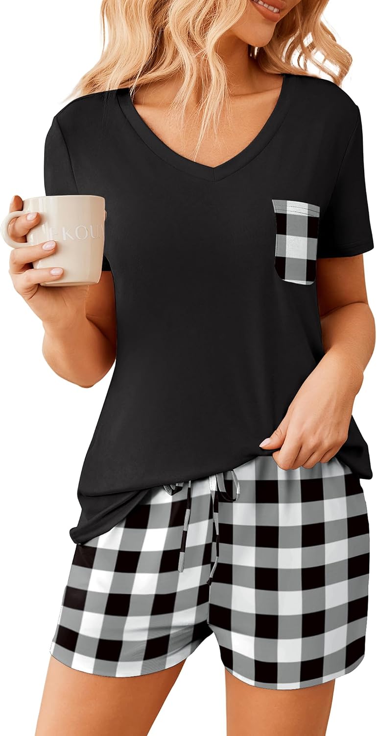 Ekouaer Womens Pajama Sets