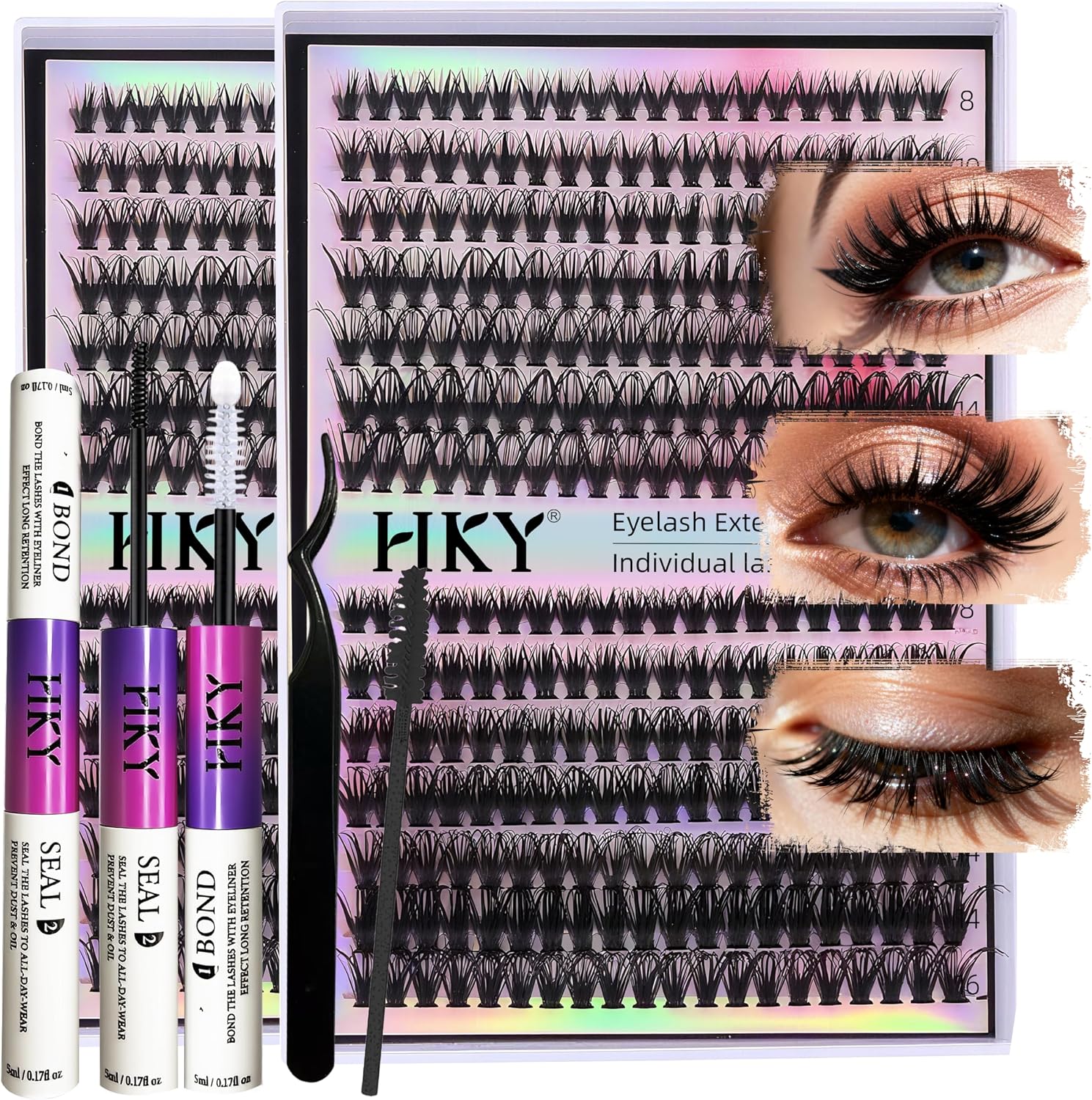 HKY Lash Clusters
