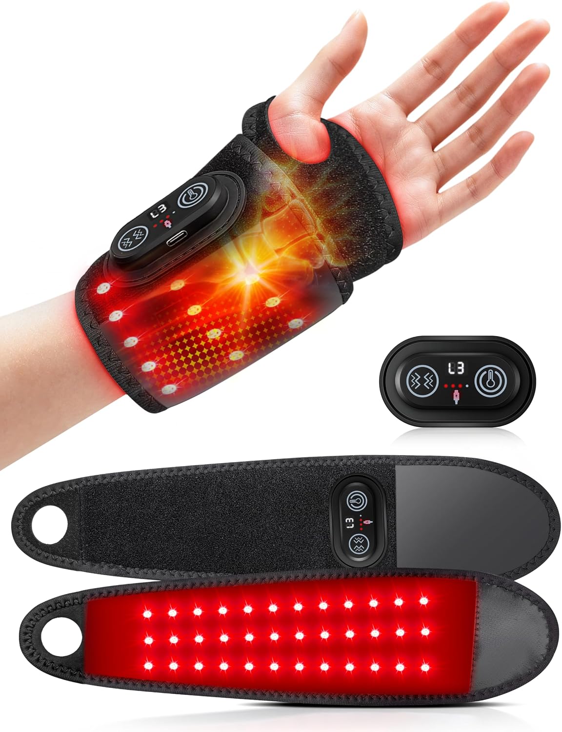 Red Light Therapy Hand Wraps