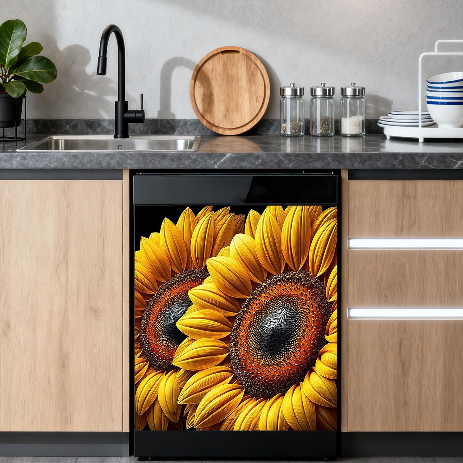 Nuxovilar Dishwasher Magnetic Covers