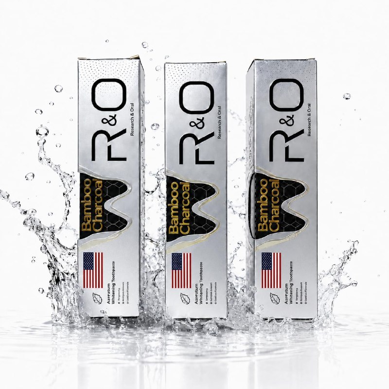 Charcoal Whitening Toothpastes 3-Pack