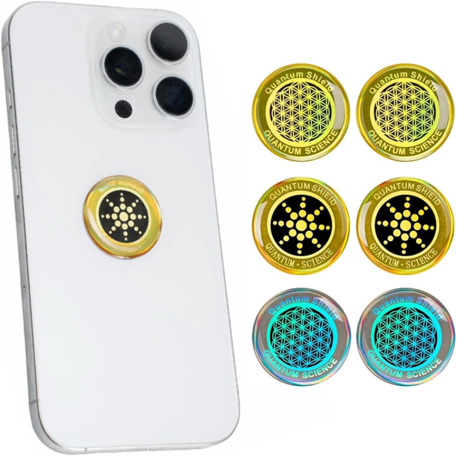 EMF Blocker Stickers (6-Pack