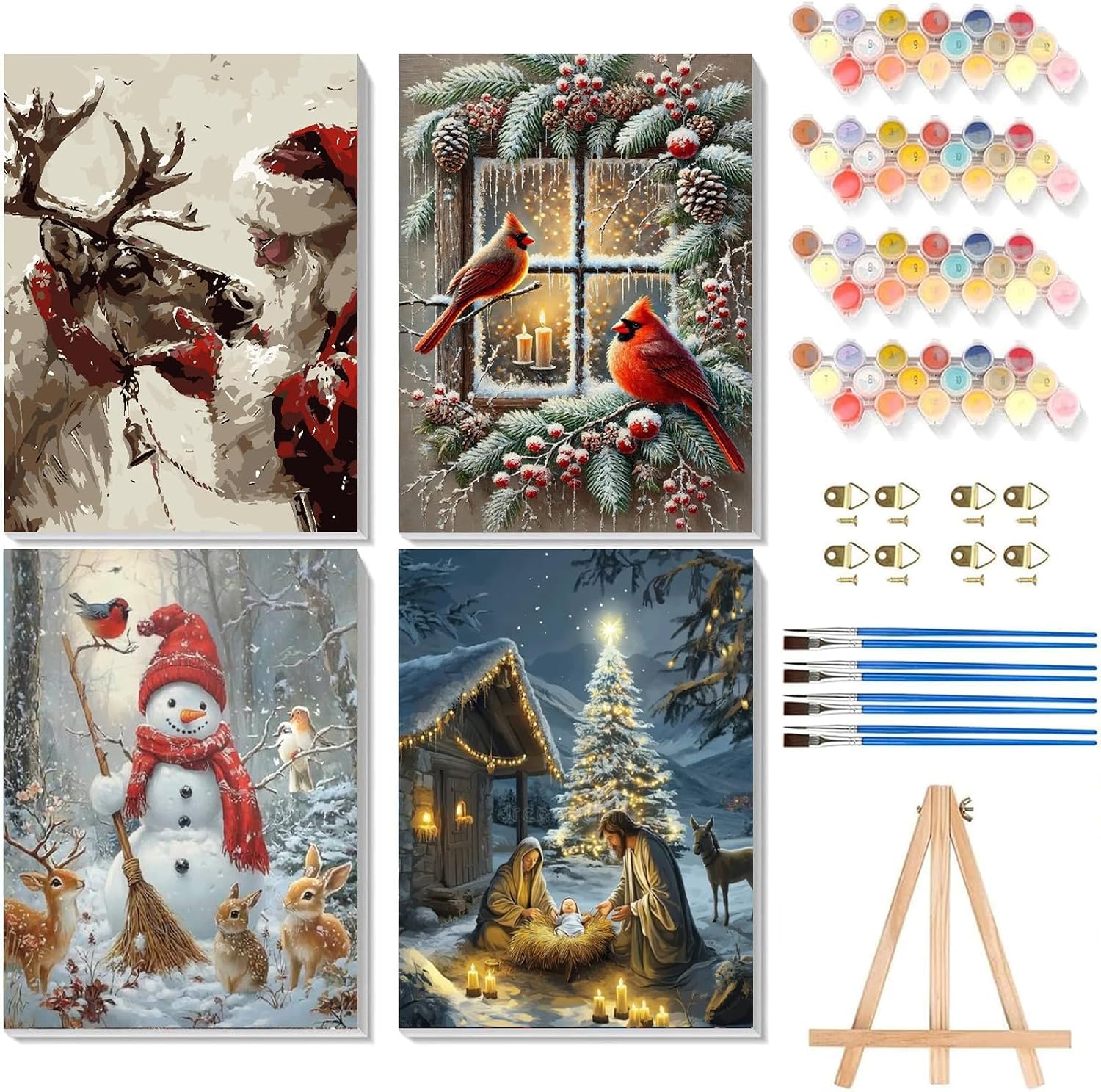 Christmas Paint by Numbers Kits
