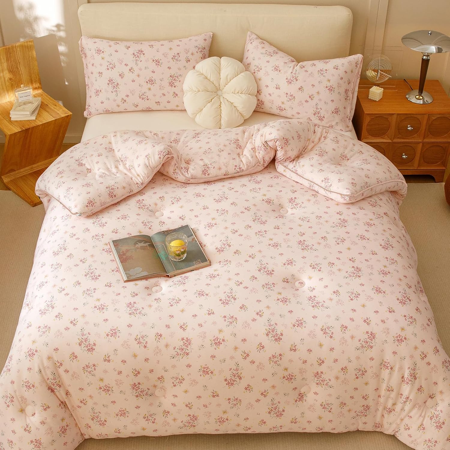 MorroMorn Twin Pink Comforters