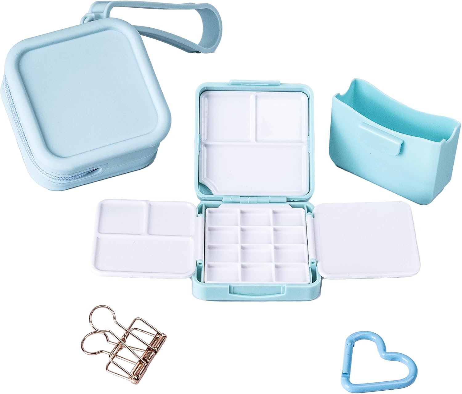 WTYONZEL Travel Watercolor Sets (Blue