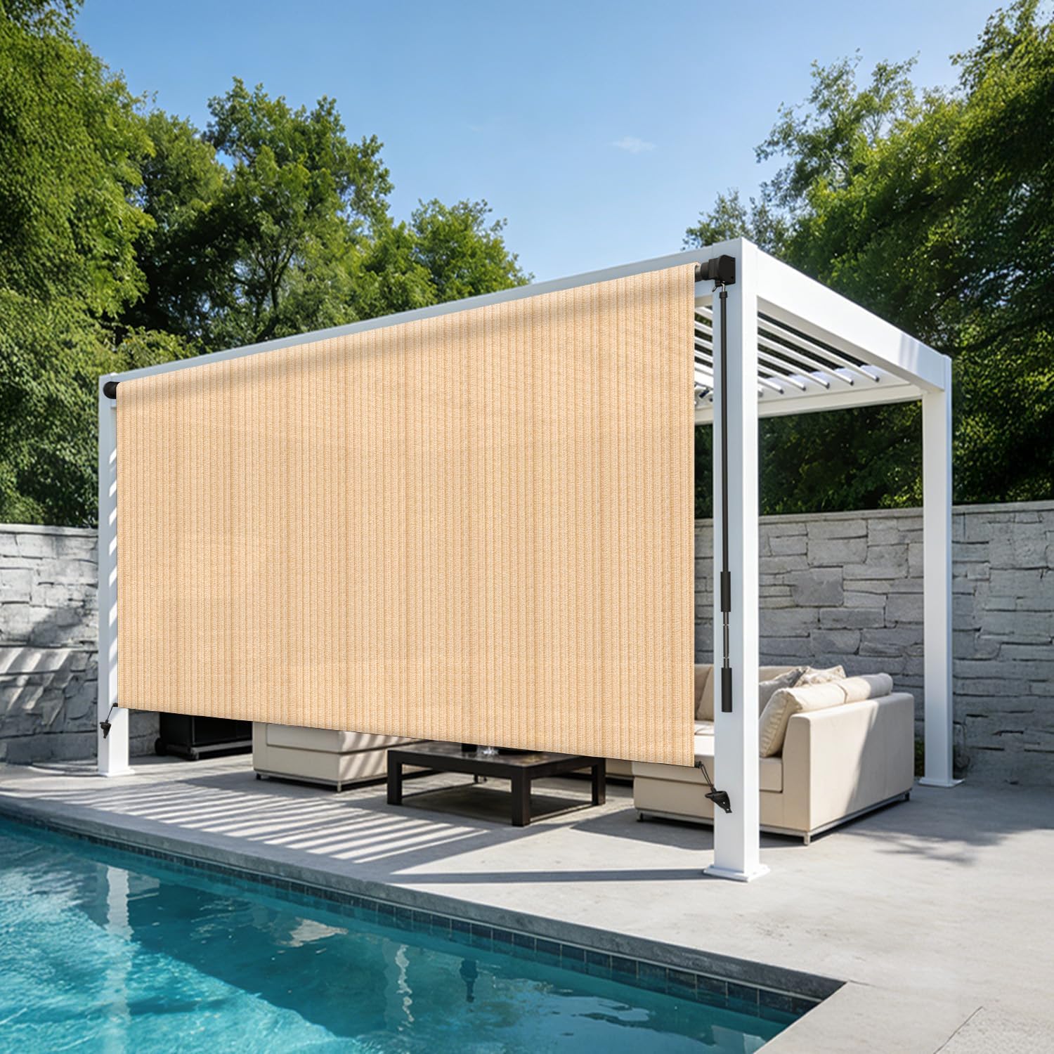 HENG FENG Outdoor Roller Shades