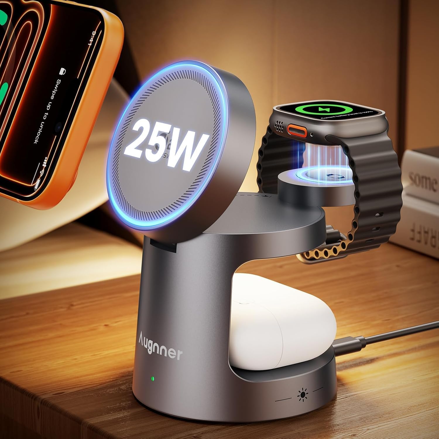 3 in 1 Wireless Charging Stations