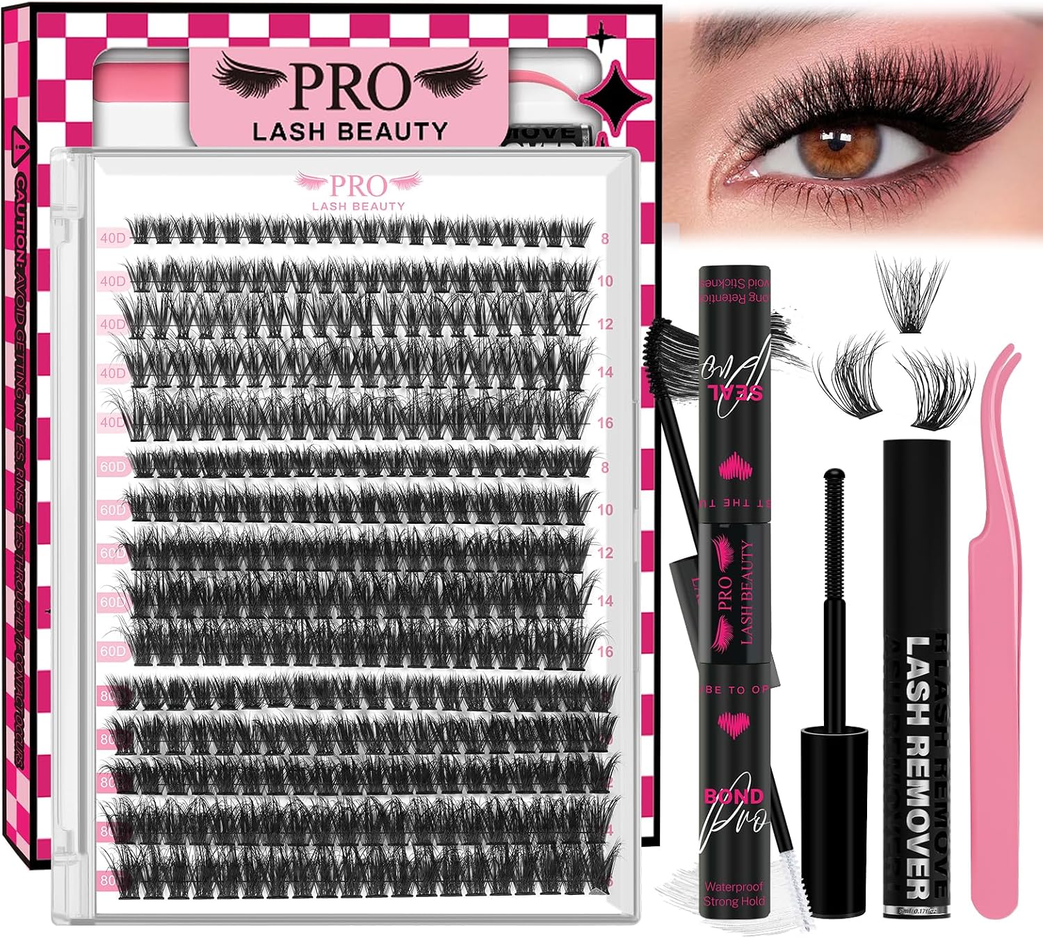 DIY Lash Cluster Extension Kits