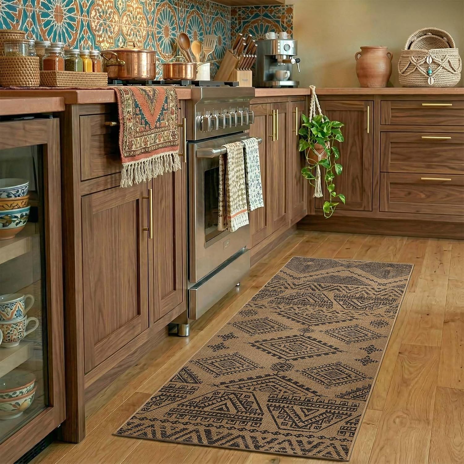 Jinchan Faux Jute Runner Rugs