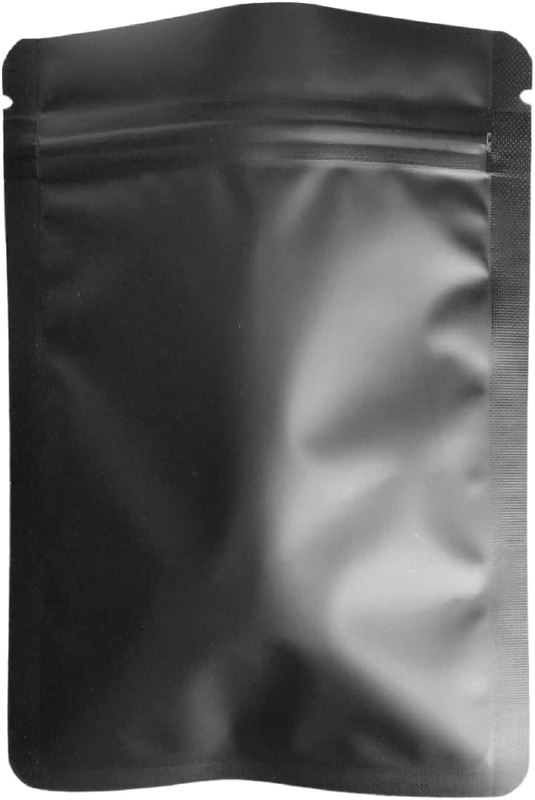 Chamigon Matte Black Mylar Bags